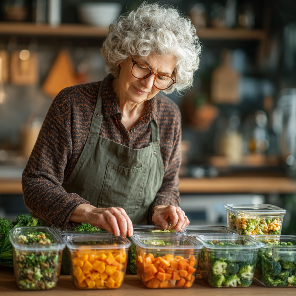 Grădină naturală cu legume fresh